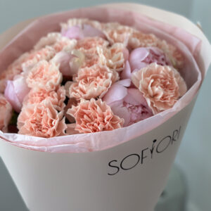 Peonies and carnations FROM SOFIORI FLORIST IN CALGARY